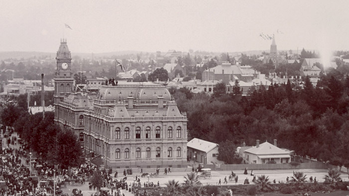 Bendigo Law Courts 1905