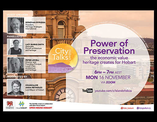 CityTalks Hobart webinar