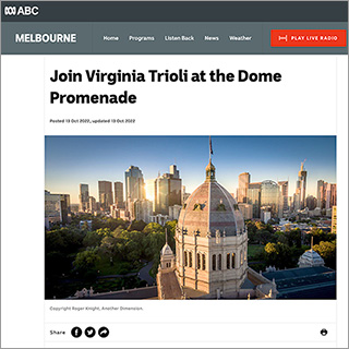ABC Radio from the Dome Promenade