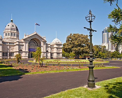 Royal Exhibition Building Western Forecourt