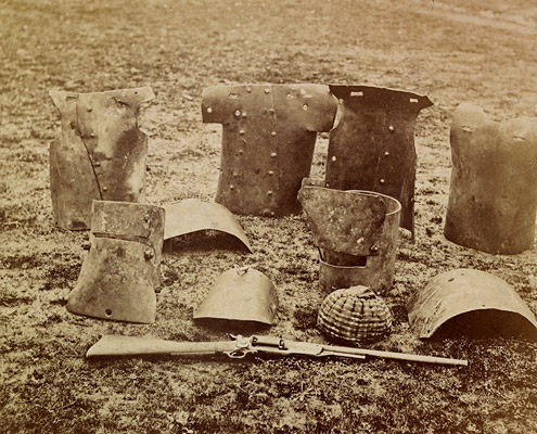 Kelly Gang armour at Glenrowan