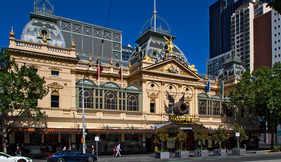 Princess Theatre exterior conservation