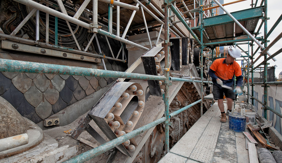 Princess Theatre exterior conservation