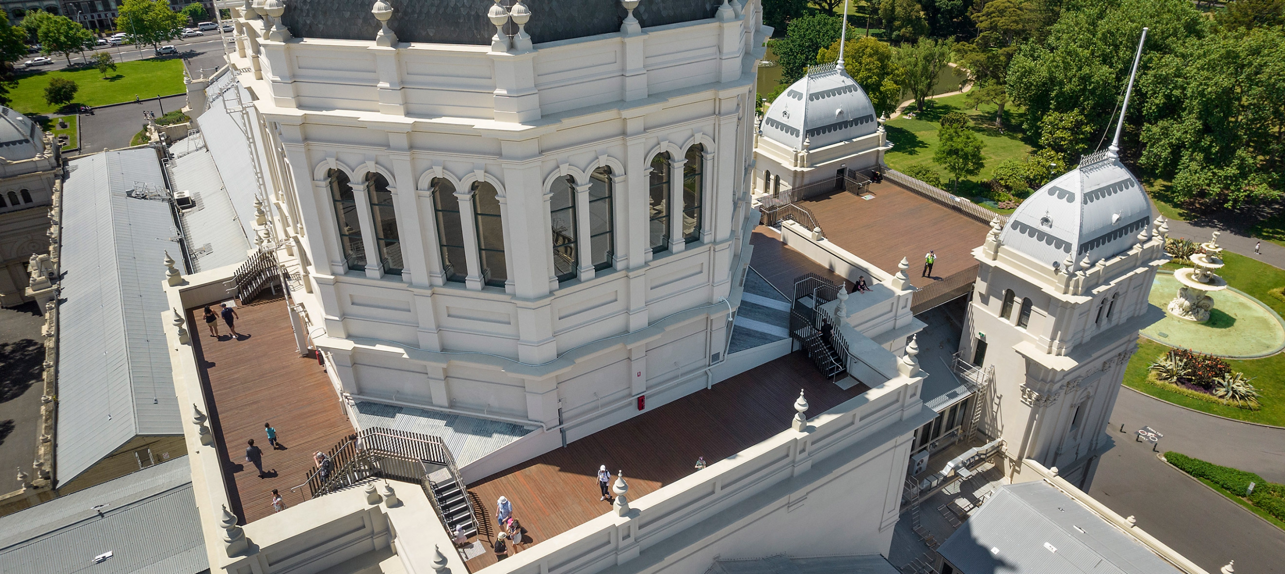 Royal Exhibition Building Promenade